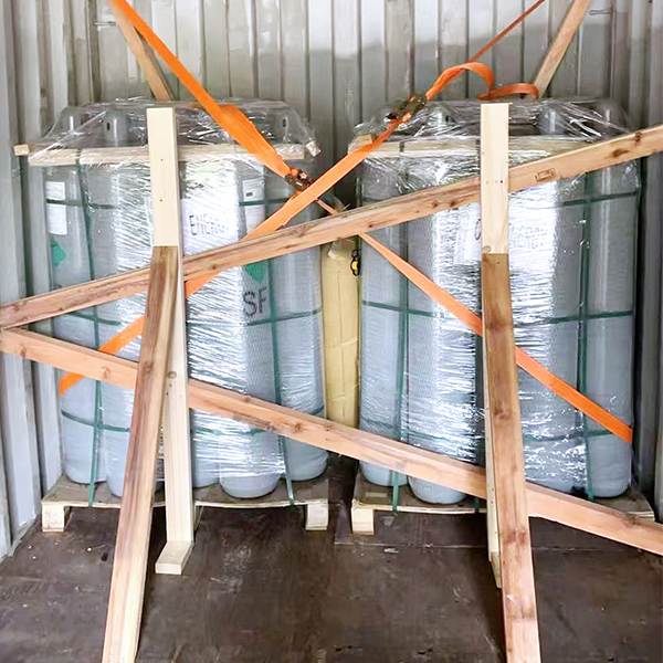 30 缸 SF₆ 装载并发往秘鲁